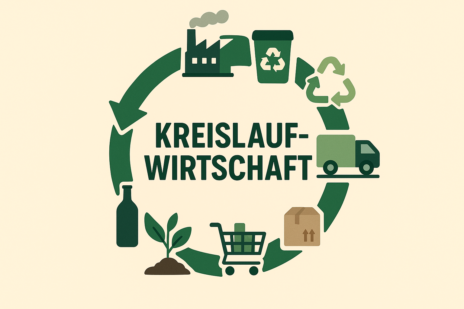 KI Abbildung Kreislaufwirtschaft